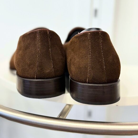 Custom Made-to-Order Handmade Calf Suede Loafers – Penny or Tassel, Sizes 5-17 main image 5